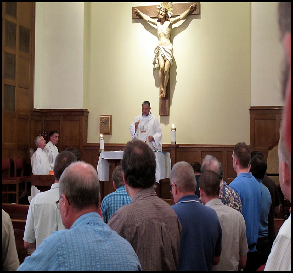 ​​​​Fr. Pinto mass for Fraternity of Fatherhood